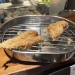 天吉 - 穴子の一本揚げ