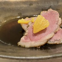 フランス料理 タンモア - ジビエのコンソメと共に