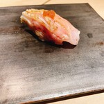 むら上 - ノドグロ。脂の乗り方がこの上なく、追加して良かった至高の一貫でした。