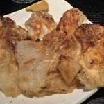 支那ソバ 小むろ - 焼きワンタン