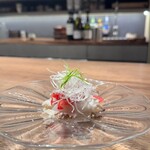 かま叶 - トラフグ薪炙り　紅芯大根