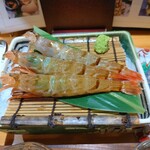 旬魚 たつみ - モサエビ刺し