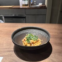 かま叶 - パスタ　鱈白子、ドライトマト