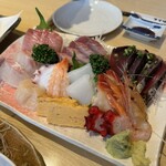 お魚処 うおとも - 刺身盛り合わせ2人前