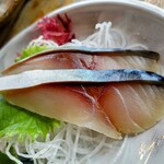 光る海 - 〆サバ刺