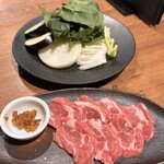 ジンギスカン おおにし - 盛り合わせセット