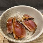 RAMEN MATSUI - ■【鴨ロースめし550円】