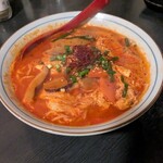 炭火焼肉ホルモンしま田 - カルビラーメン
