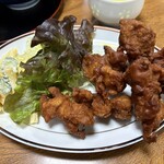 食堂 平和の家 - ◉ 唐揚げ　750円
      　☘️サクッといけます‼️美味しいよ♪