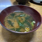 食堂 平和の家 - ◉ お味噌汁　（サービス！）
      　☘️ほんとにありがとうございます✨