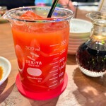 酒と焼肉ニュートミー - 濃厚トマトサワー