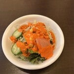インド料理ガンジス川 - サラダ