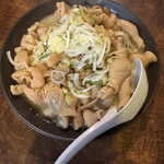 扇子 - モツ煮