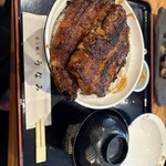 炭火職人 うなみ - 鰻1尾らしいですが、大きい！