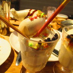 ススキノデパート - いつもの同行者作の、アイスパフェ【２０２５年１月】