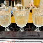 割烹 ちばな - 獺祭 ３酒飲み比べ