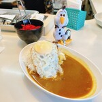 とんきん - バーグカレー(玉子付き)