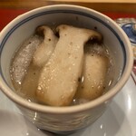 小料理 かん田 - きのこの茶碗蒸し