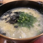 小料理 かん田 - クエの雑炊