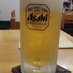 みさき庵 - 生ビール