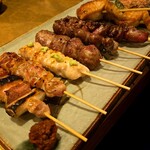 炭焼松 - 串焼きお任せ