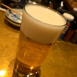 炭焼松 - 生ビール