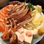 せんざん - かにしゃぶ材料