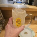 カジュアルフレンチBar 7FUKU - まずは、ぼっち乾杯♪(*^^)o∀*∀o(^^*)♪