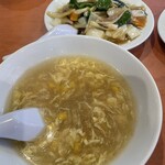 東天紅 - コーンスープ