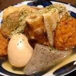 飲んべぇ食堂 らくだ屋 - おでん盛合せ