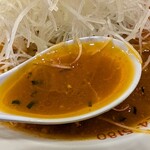 食堂 はせ川 - 辛味噌スープ