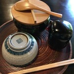 瓢亭 - いよいよお粥が……