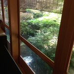瓢亭 - 私の席からは鯉が見えました(♡˙³˙)