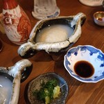 蕎麦割烹 ながの - そばがき