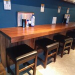 手作り大衆居酒屋 二十八萬石 - カウンター席