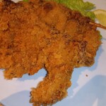 手作り大衆居酒屋 二十八萬石 - でっかいレバカツ