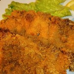 手作り大衆居酒屋 二十八萬石 - でっかいレバカツ ２枚