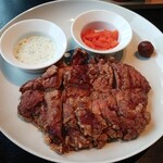 小布施 寄り付き料理 蔵部 銀座 - ツレは信州鶏山賊焼き