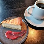 小布施 寄り付き料理 蔵部 銀座 - スイートポテトチーズケーキ