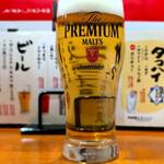 やきとり大吉 - 生ビール