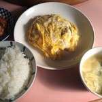 チャイナ１５ - 野菜炒め卵とじ定食