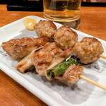 やきとり大吉 - 料理写真:はさみ＆ねぎま