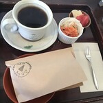 うす焼きカフェ 豆まめ - モーニング
