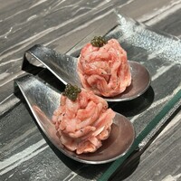 焼肉SEJONG 栄店 - 一口ユッケ（塩）