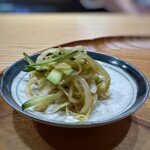 中華 大しげ - ◆お食事のお供。搾菜と胡瓜、こう言う品好きです。♪