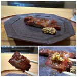 中華 大しげ - ＊厚めにカットしてくださるので、口に入れるとジューシーで旨味が広がります。 美味しいワ。o(^▽^)o