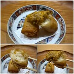 中華 大しげ - ＊春巻は皮はカリッ､中はトロトロで美味 炙った雲丹と共に頂くと味わいが濃厚になり､2度愉しめます。(´∀｀*)