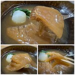 中華 大しげ - ＊この厚み、伝わりますかしら。 食感もお味付けも良く、絶品。頂けて良かった。(o‘∀‘o)*:◦♪