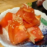 大衆炉端 心 - ガリトマト 450円