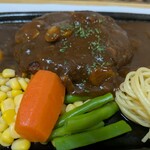 たかひら - ・ハンバーグ 720円　デミソース